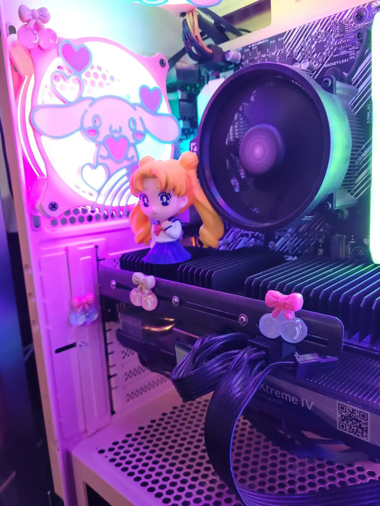 Cherry Bow Magnets - Kitsune Kingdom