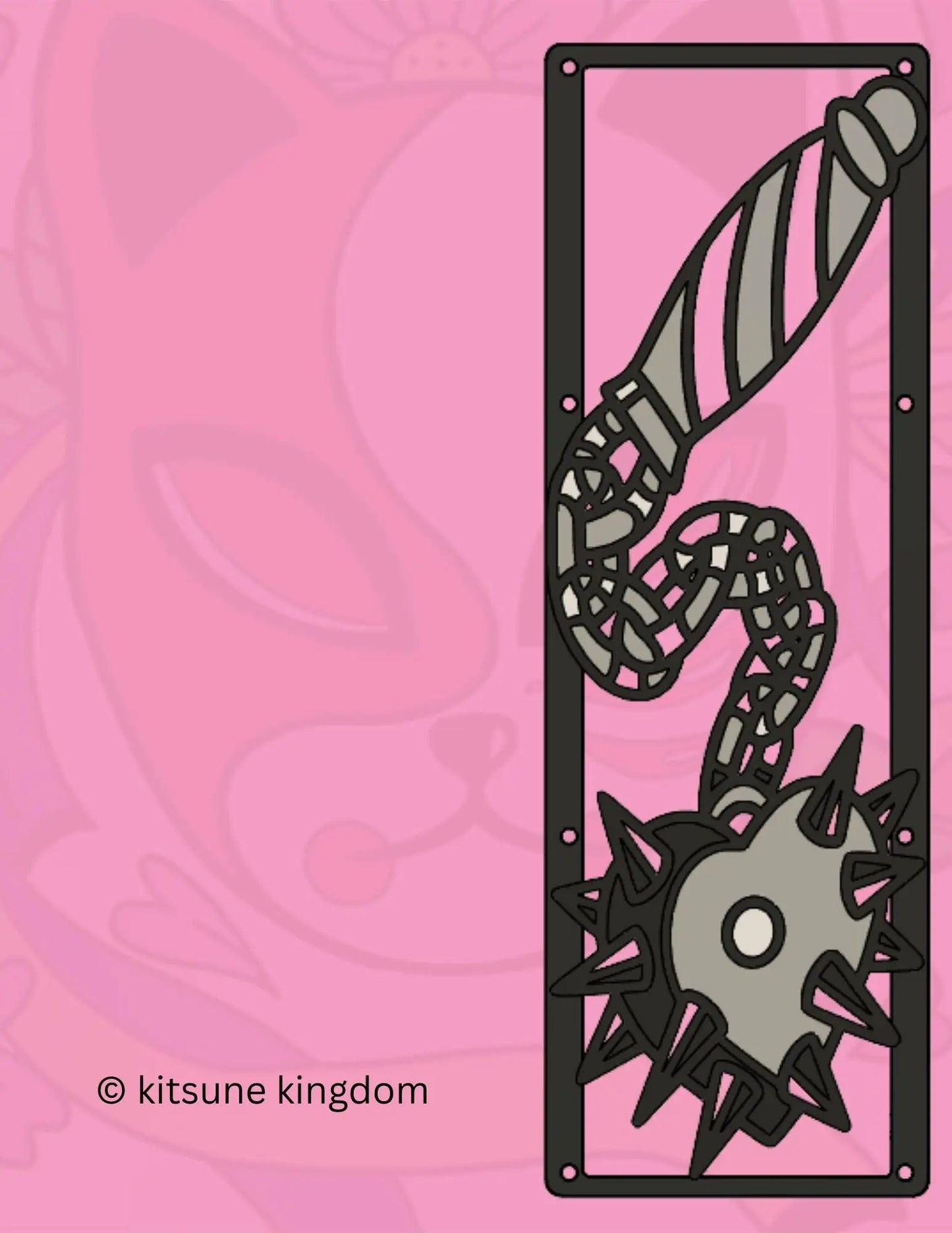 Chrome Spikey Heart Collection
