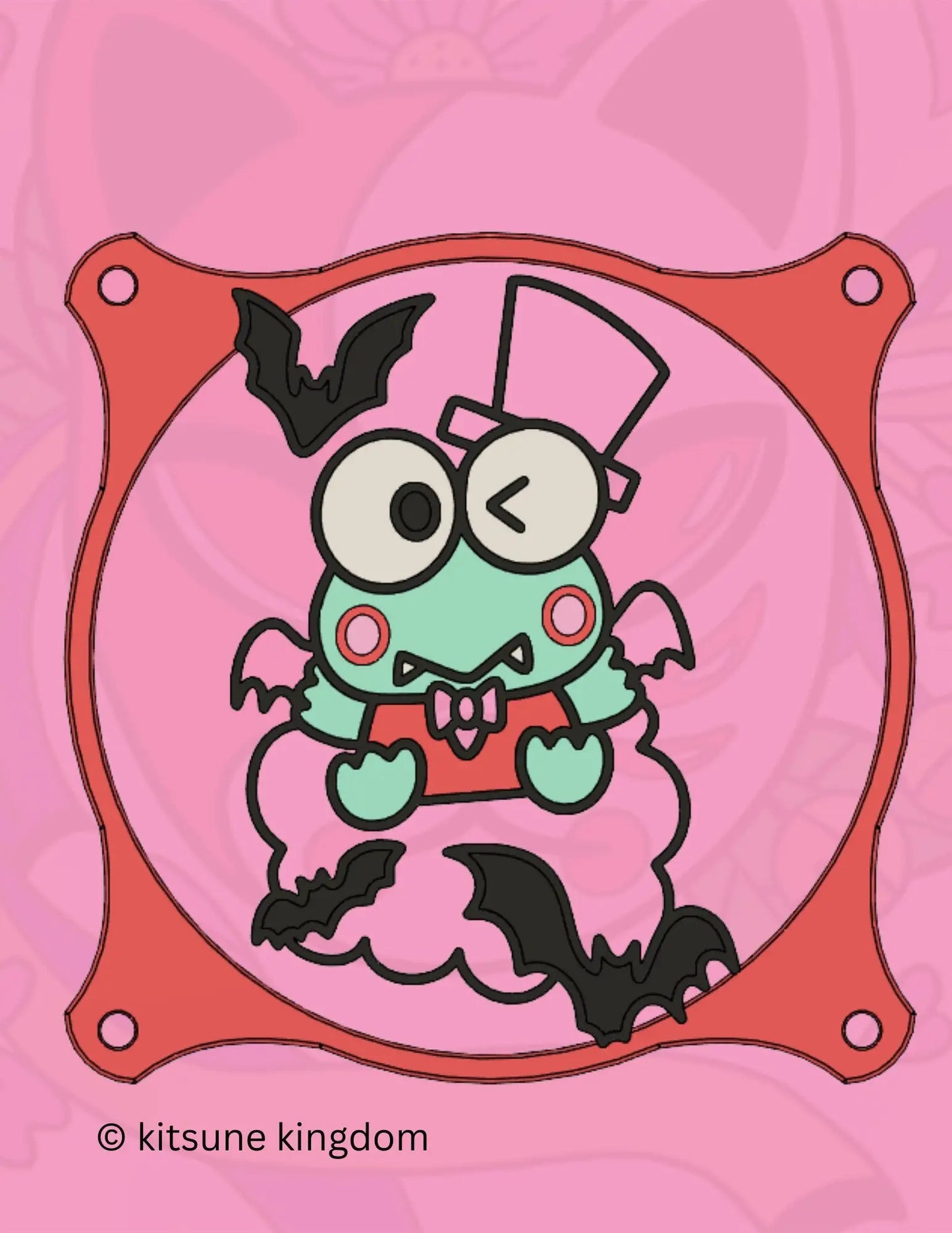 Halloween PC Fan Cover Collection - Spooky & Cute Characters