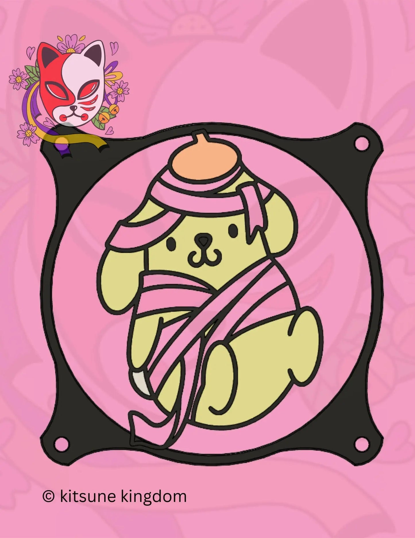 Halloween PC Fan Cover Collection - Spooky & Cute Characters