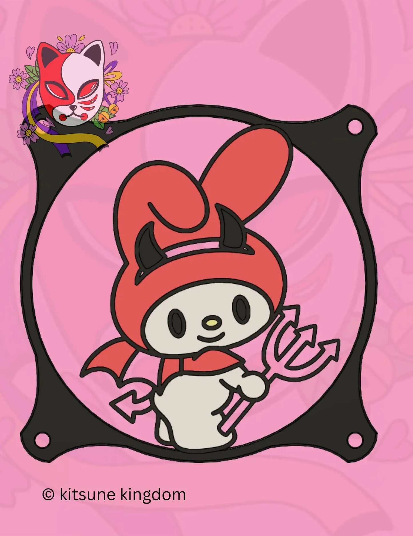 Halloween PC Fan Cover Collection - Spooky & Cute Characters