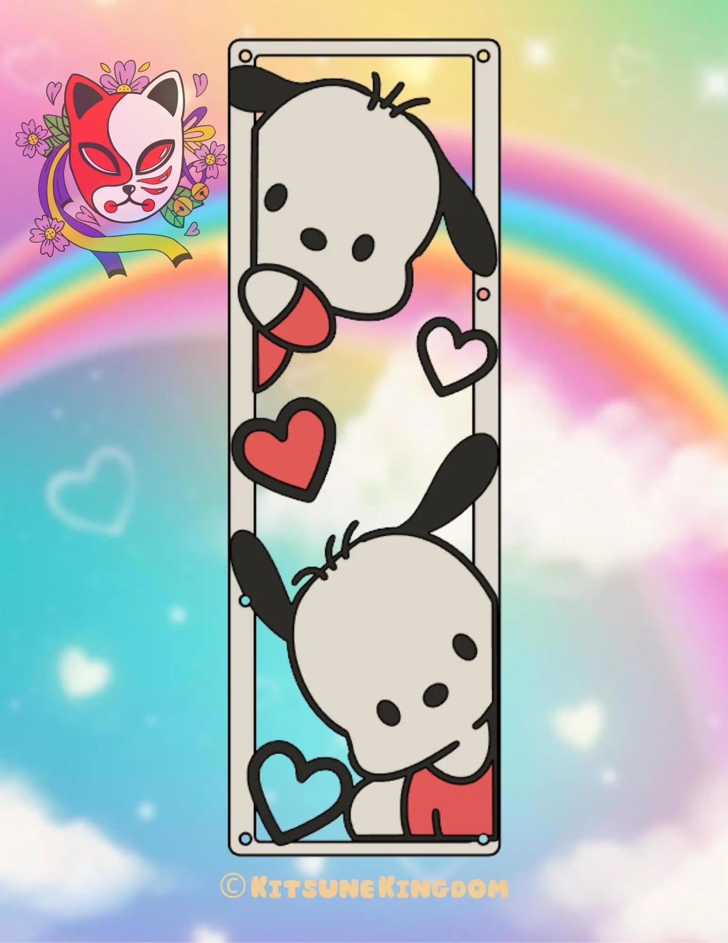 Cute Dog PC Fan Shroud – Kawaii Anime-Inspired PC Mod | Aesthetic Gaming Setup Accessory | Pastel PC Build Decor | Custom Fan Cover