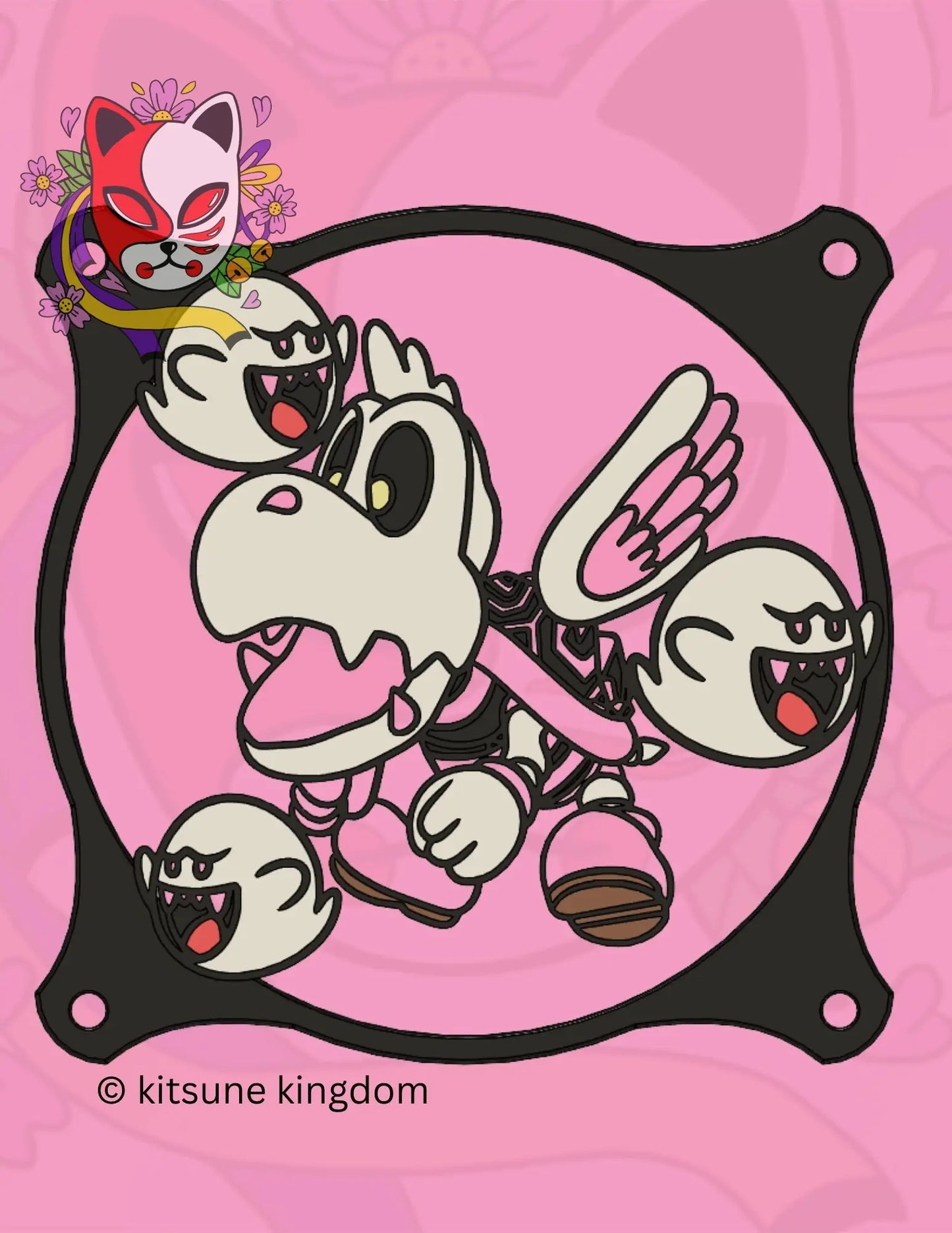 King Boo, Chain Chomp, Bowser, Parabones Collection