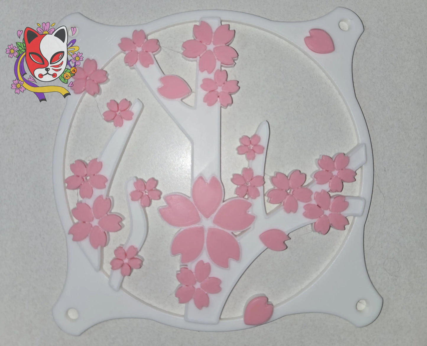 Sakura Cherry Blossom Fan Cover Combo 120mm 140m 360mm