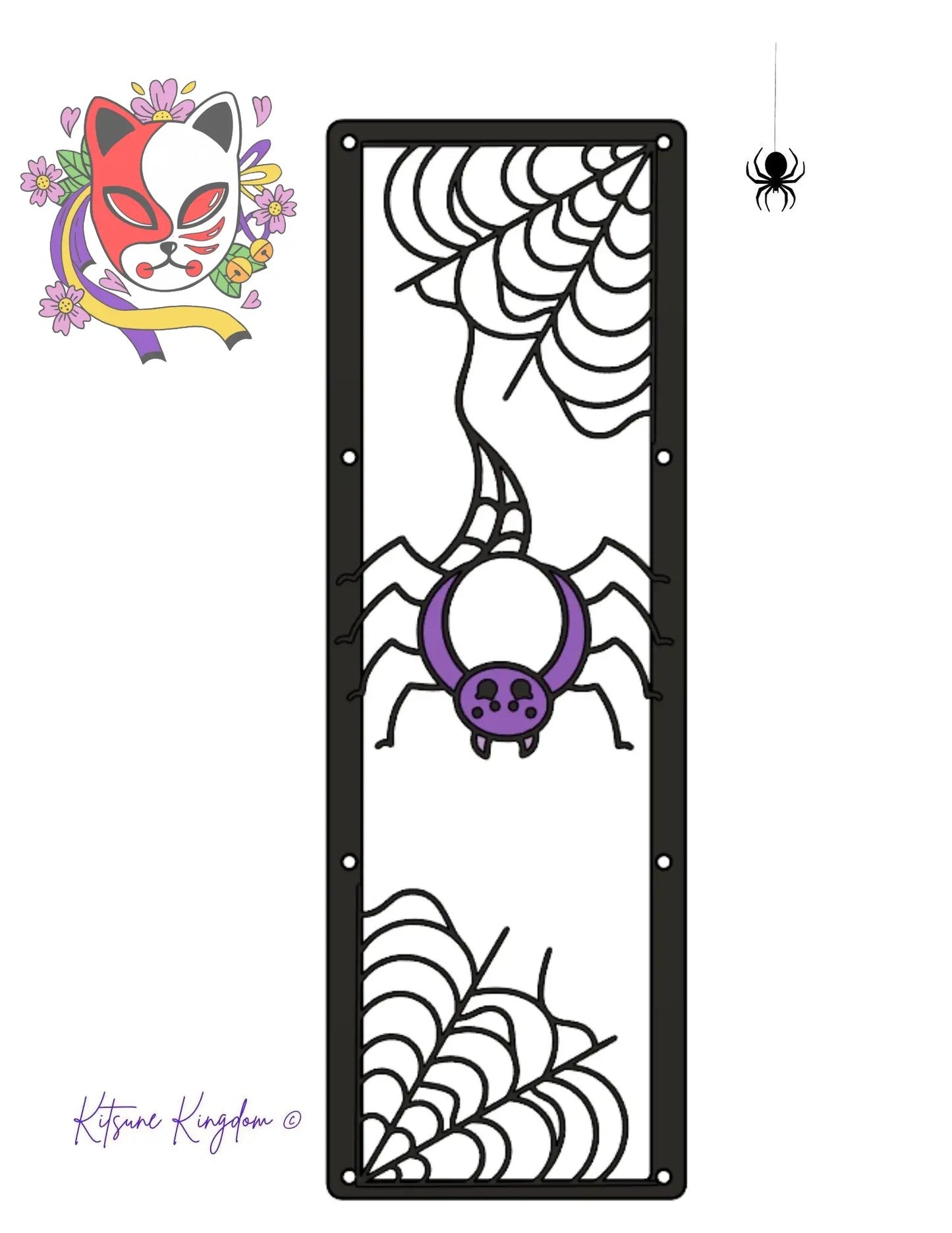 Itsy Bitsy Spider Collection - Spider Web Inspired PC Fan Shroud Set | Custom 120mm, 140mm Fan Shroud | Unique Gaming PC Modding Accessory