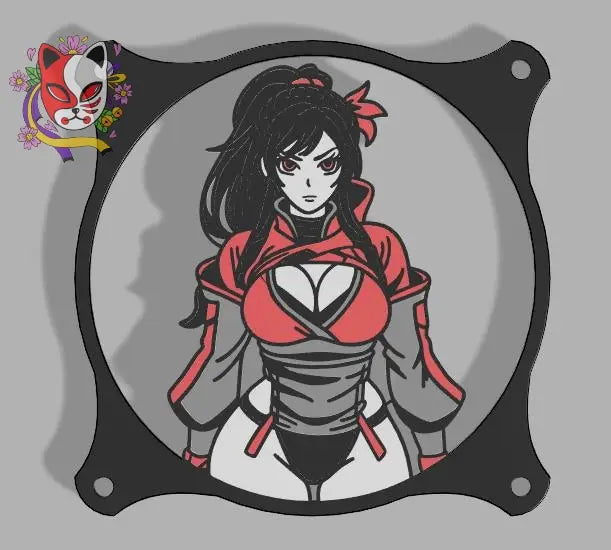 Veil of the Blade Fan Cover Collection – Samurai-Inspired PC Accessories