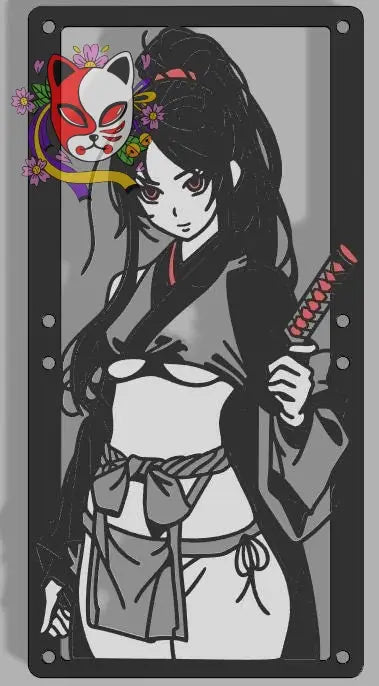 Veil of the Blade Fan Cover Collection – Samurai-Inspired PC Accessories
