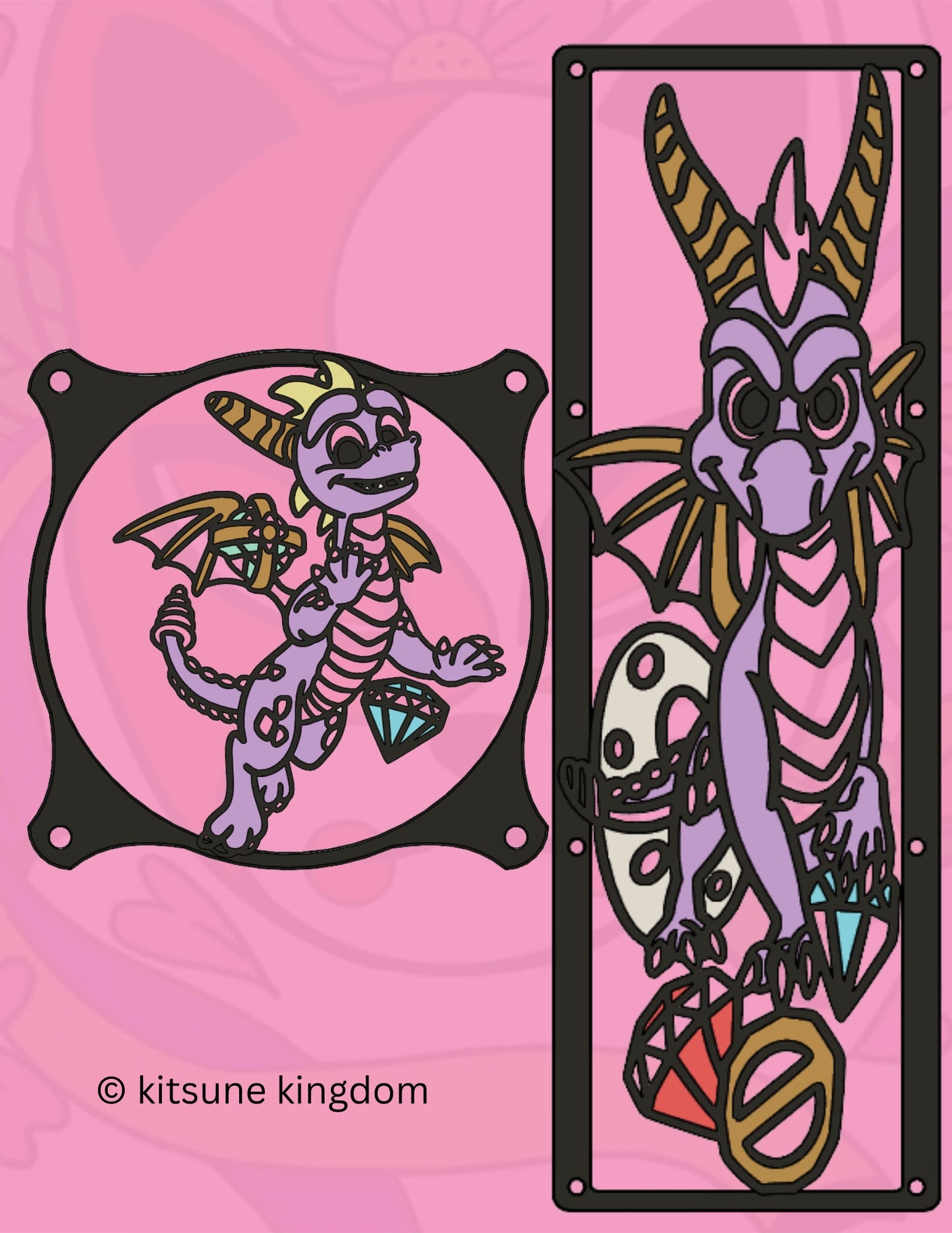 Spyro Fan Cover: PC Gaming, Dragon Art