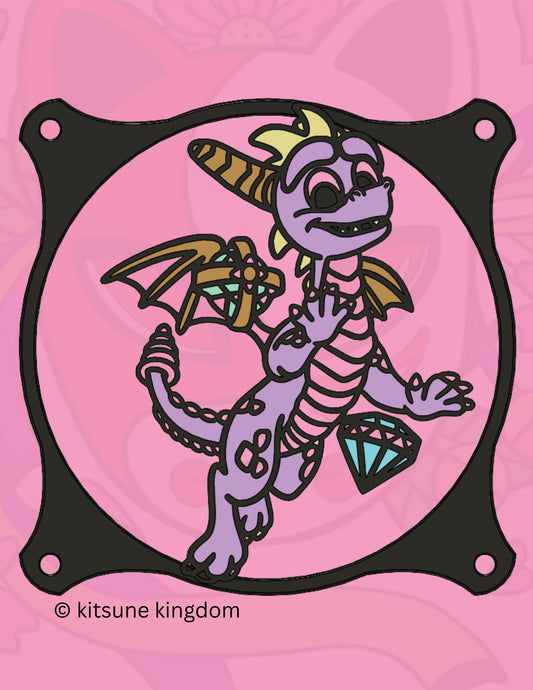 Spyro Fan Cover: PC Gaming, Dragon Art