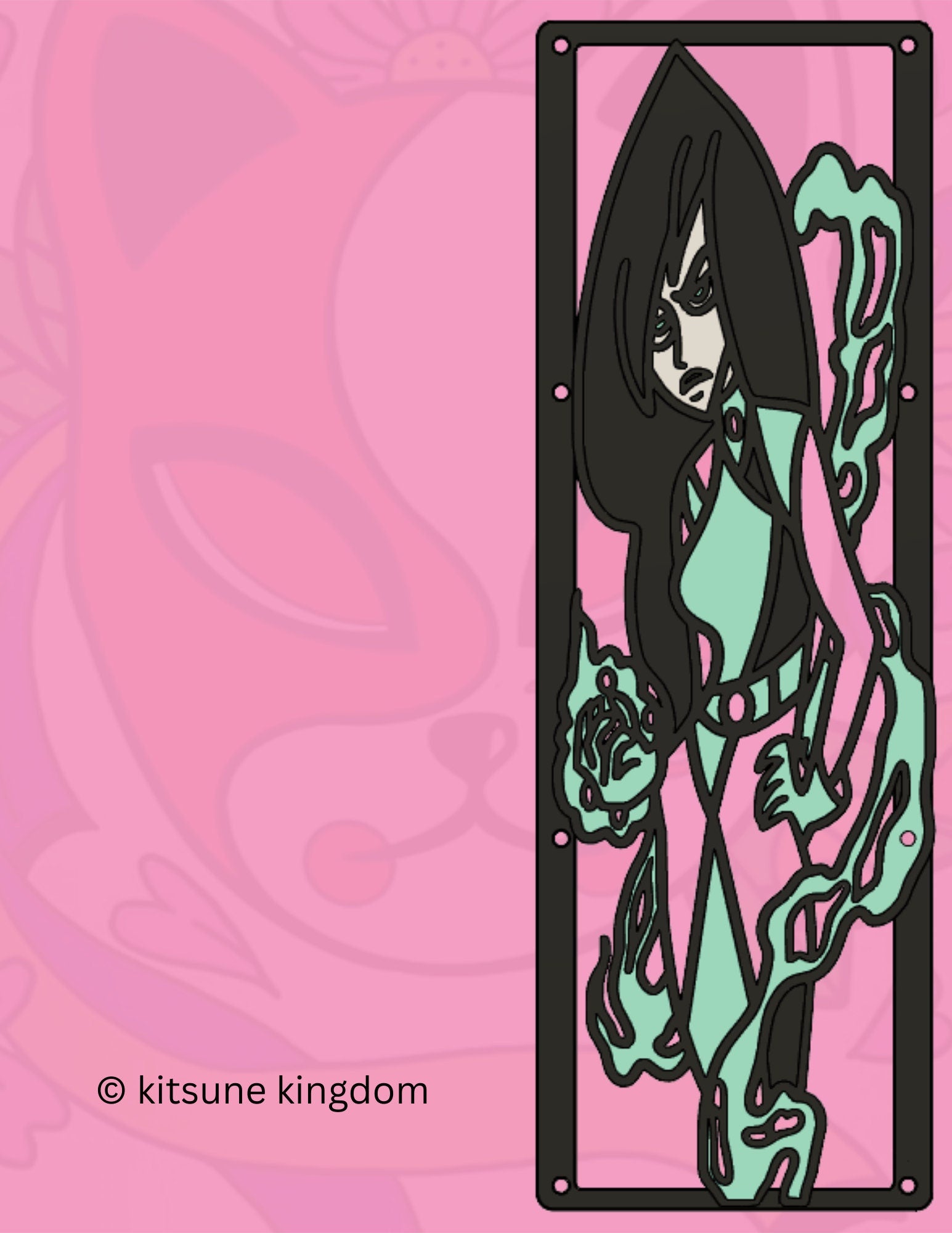 Shego Fan Cover: Kim Possible Villain PC Decor