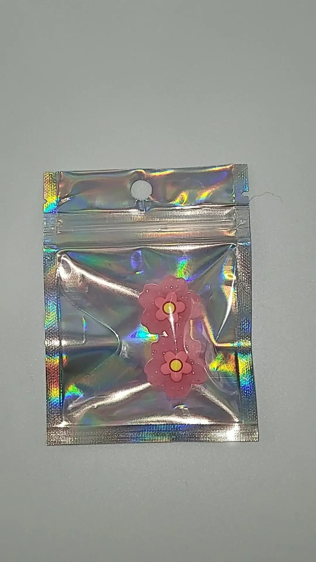 Sparkly Flower Thumb Grips - Kitsune Kingdom
