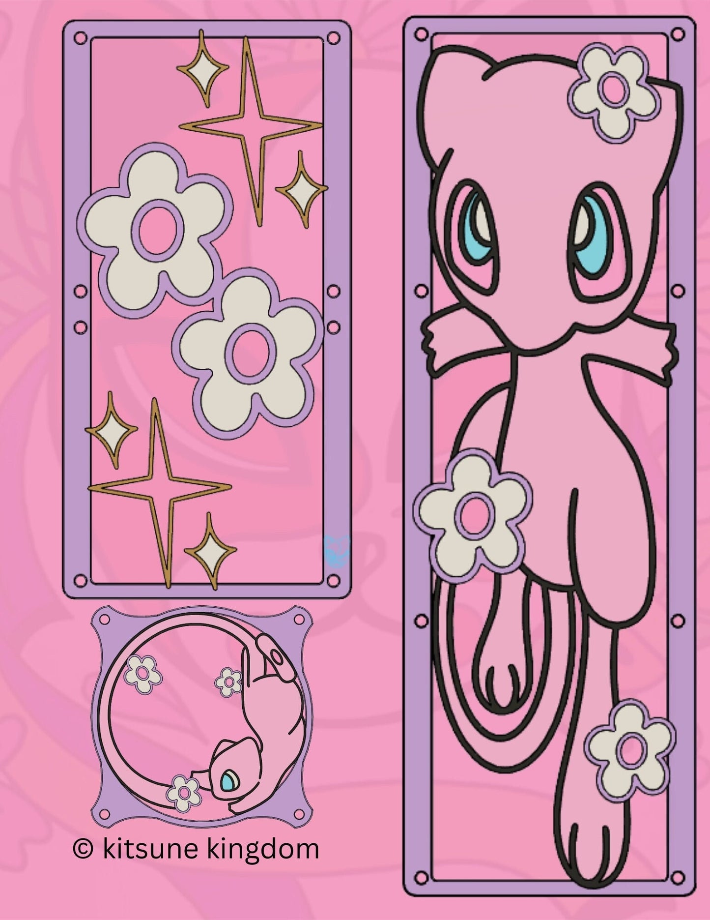 Mew Floral Collection--KitsuneKingdom