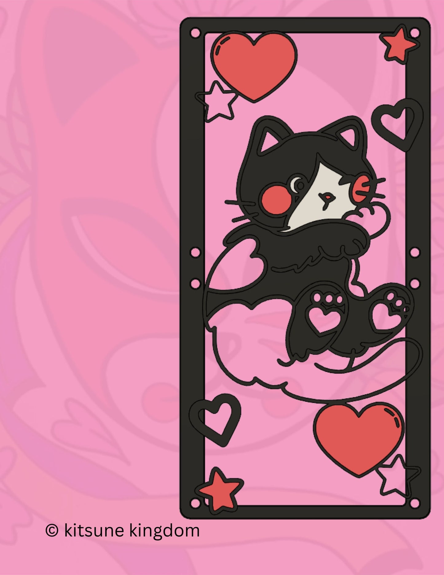 Neko Dreams Collection: Kawaii Anime Girl PC Fan Cover - Japanese Style Computer Accessories for Gamers
