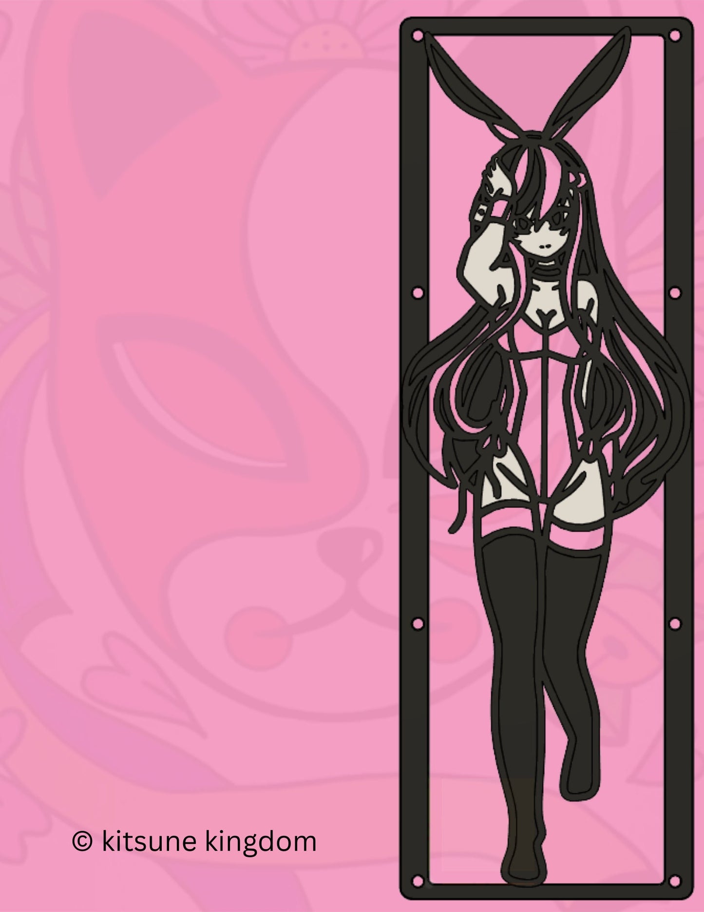 Kawaii Bunny Brat Anime Collection: PC Fan Shroud Cover Accessories for Waifu Enthusiasts