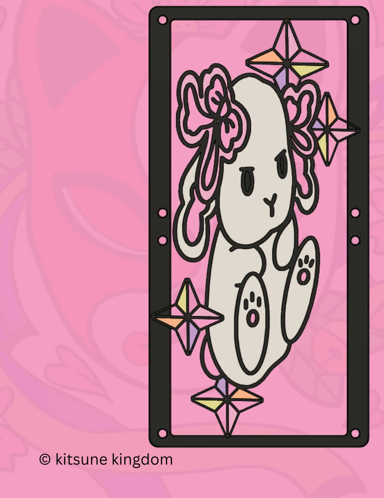 Kawaii Bunny Brat Anime Collection: PC Fan Shroud Cover Accessories for Waifu Enthusiasts