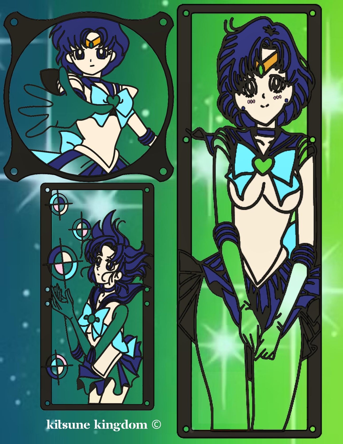 Sailor-Inspired Fan Covers – Mercury Collection