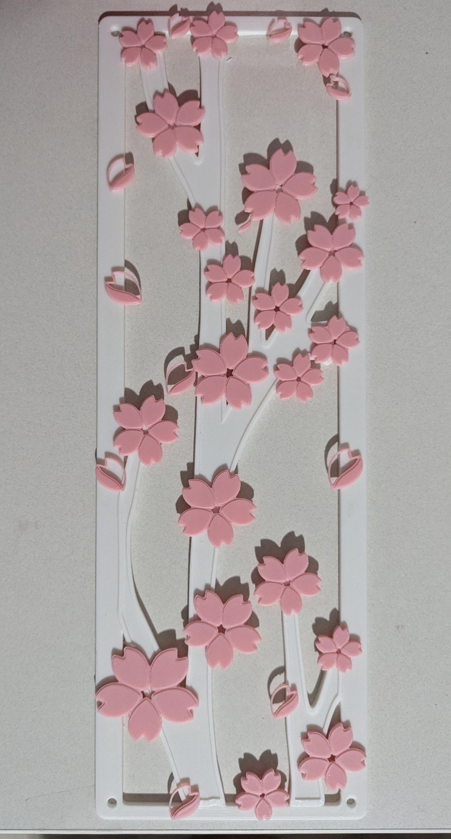 Sakura Cherry Blossom Fan Cover Combo 120mm 140m 360mm white pink