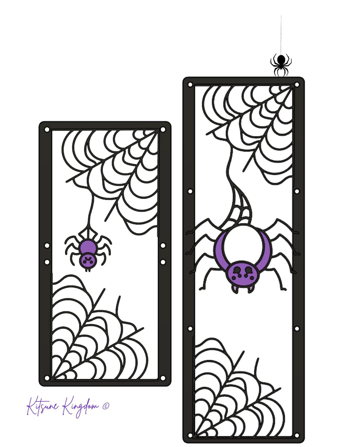 Spider Web PC Fan Shroud Set: Custom Gaming PC Modding Accessory