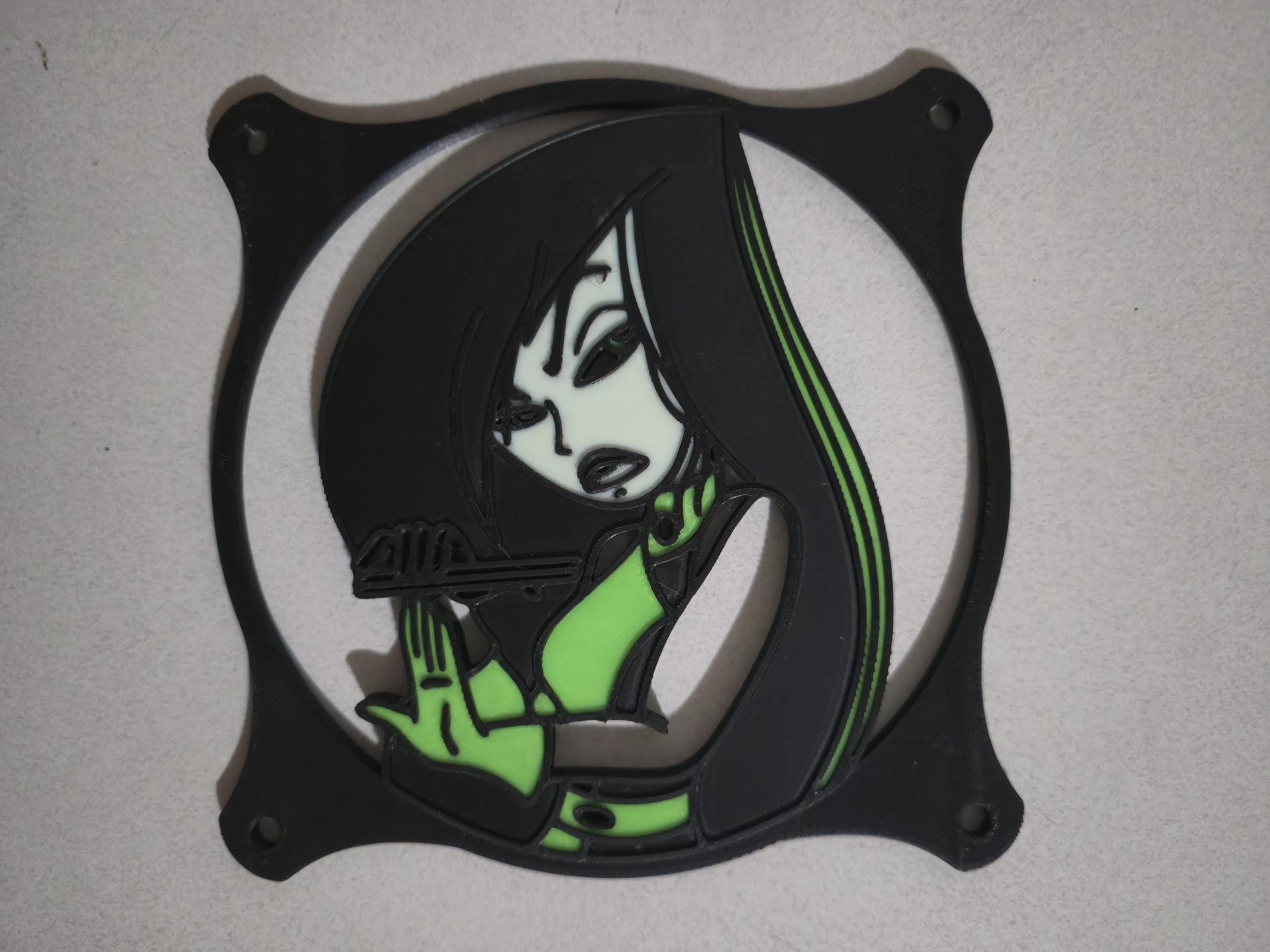 Shego Fan Cover: Kim Possible Villain PC Decor