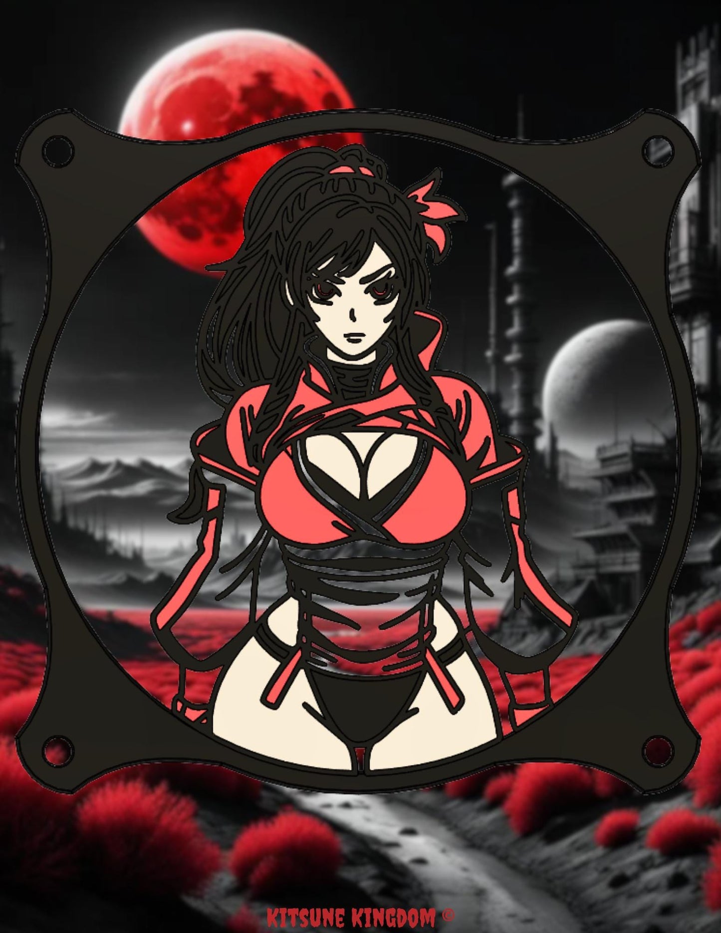 Veil of the Blade Fan Cover Collection – Samurai-Inspired PC Accessories
