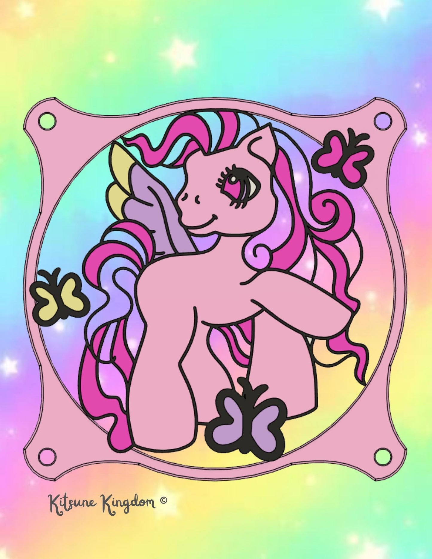 Rainbow Pony Set