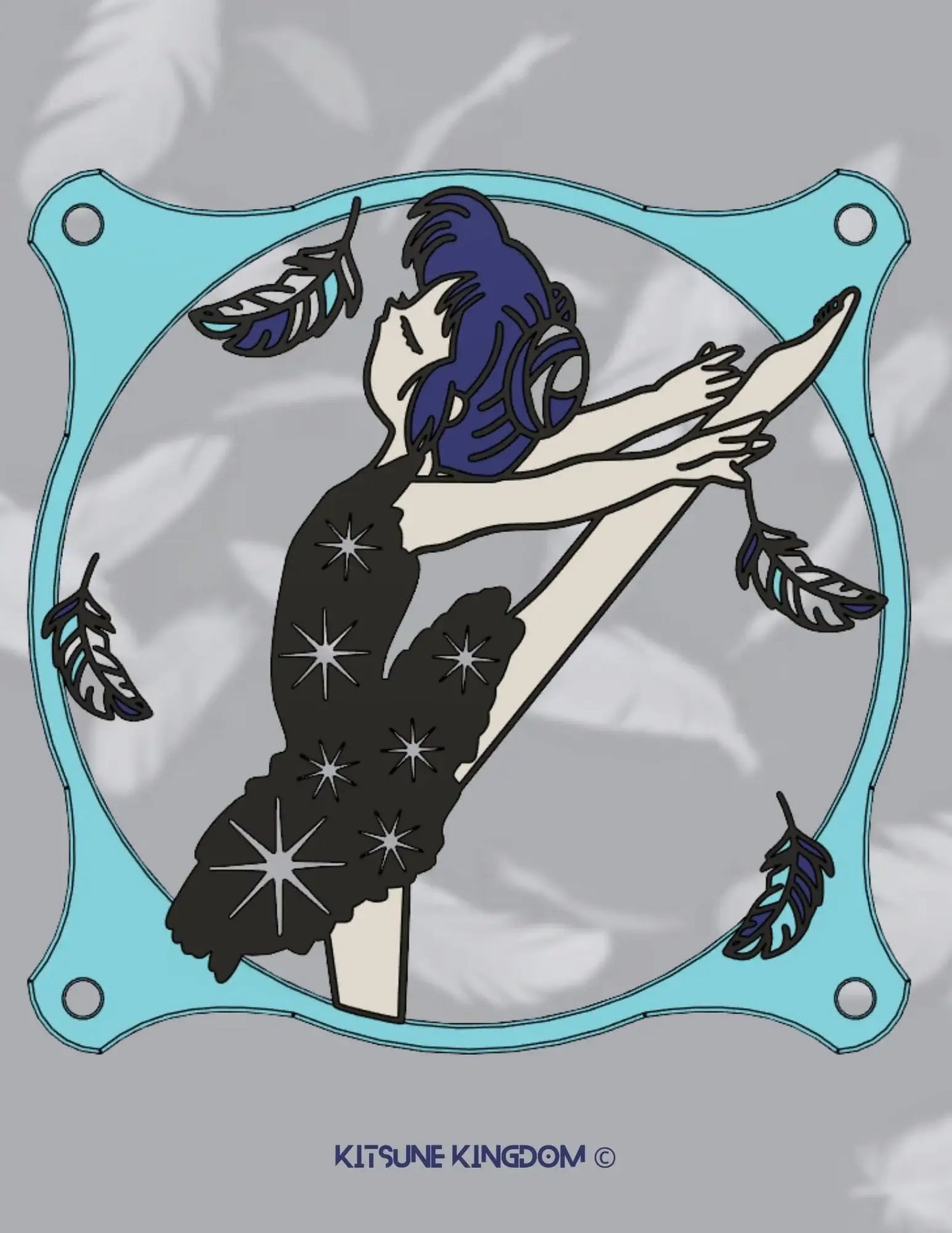 Corina Tokyo Mew Mew Fan Shroud – Custom Anime PC Fan Cover | Kawaii Magical Girl Aesthetic