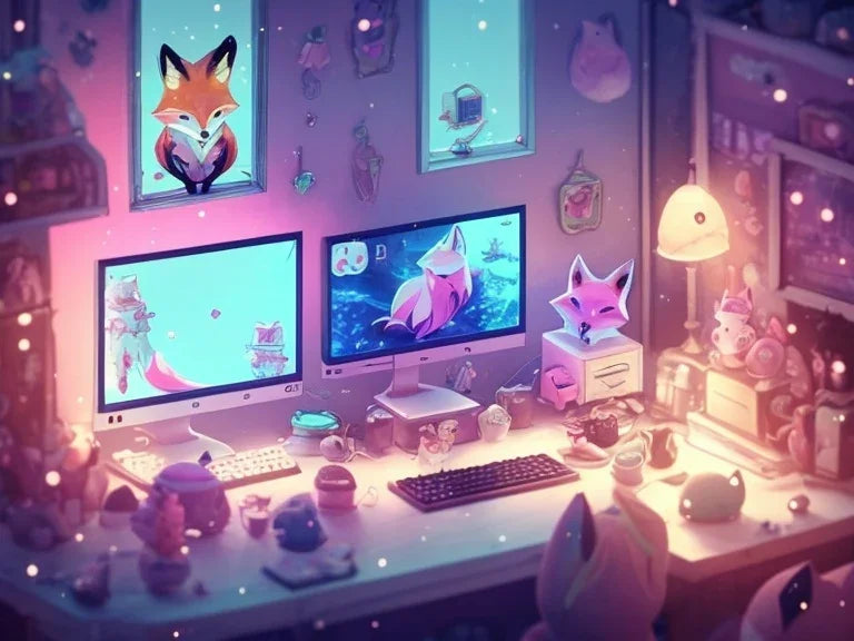 Welcome to Kitsune Kingdom: Where Gaming Dreams Come to Life! With Custom PC Fan Covers. - Kitsune Kingdom