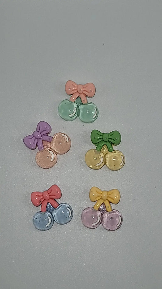 Cherry Bow Magnets