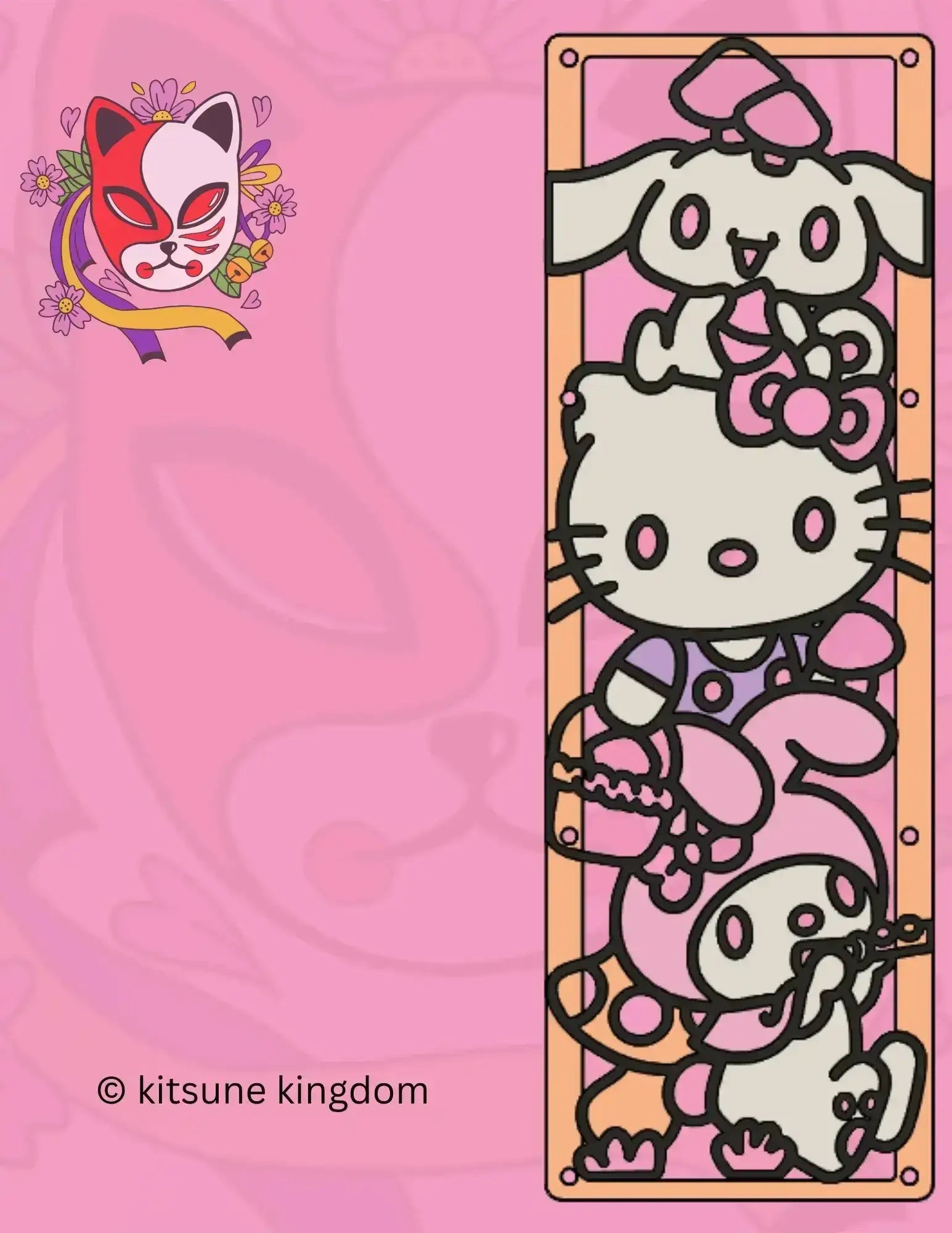 Sanrio in the Garden Fan Covers – Kitsune Kingdom