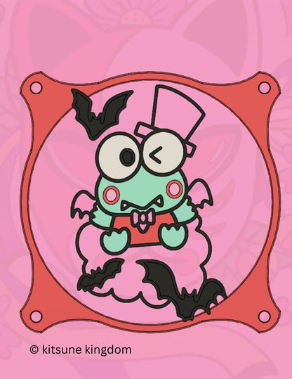Halloween PC Fan Cover Collection - Spooky & Cute Characters