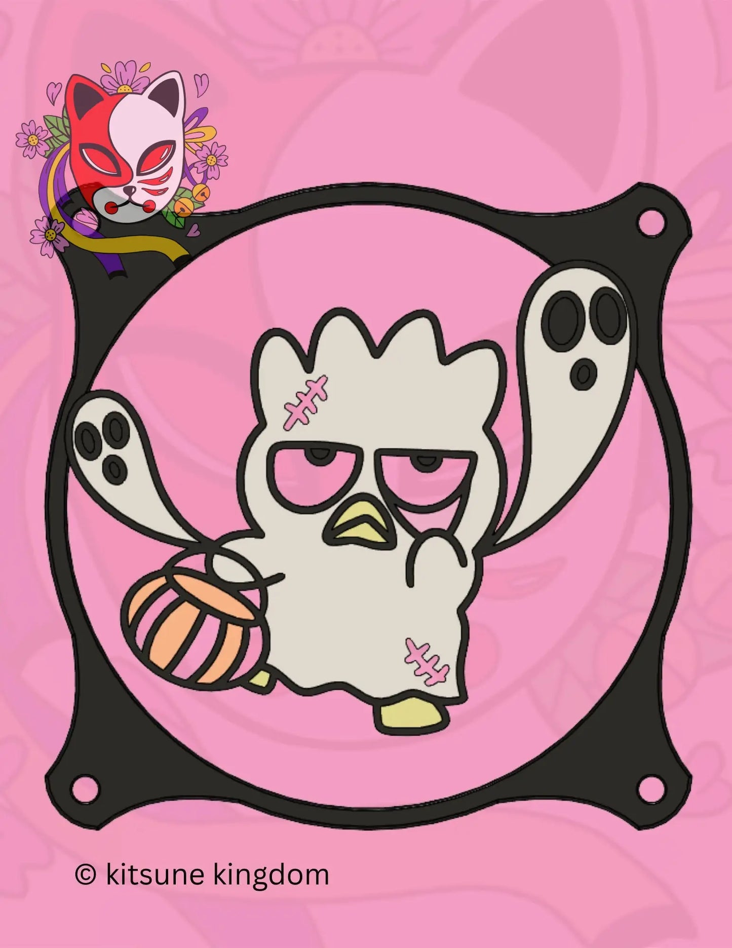 Halloween PC Fan Cover Collection - Spooky & Cute Characters