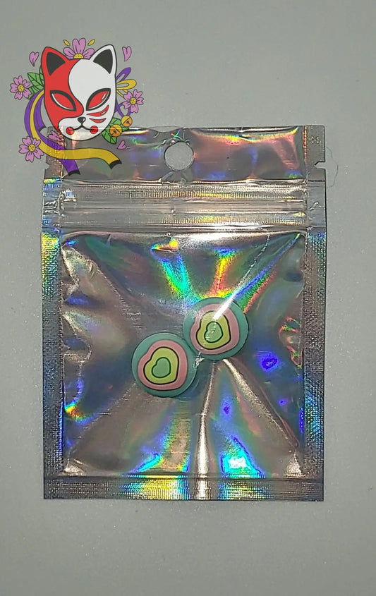 Rainbow Heart Thumb Grips