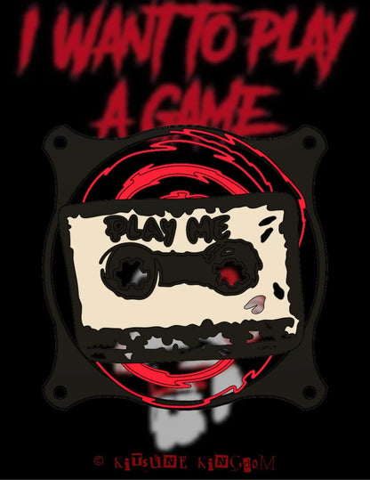 Saw Movie Horror Fan Shroud Set | Custom PC Fan Covers | Horror-Themed PC Modding Accessories | Jigsaw PC Case Mod for Gamers