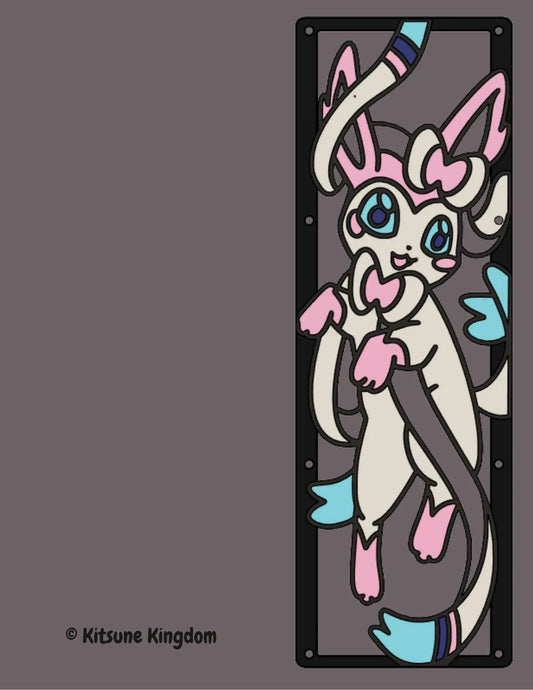 Pastel Ribbon Fox PC Fan Shroud – Add Whimsy to Your Build!