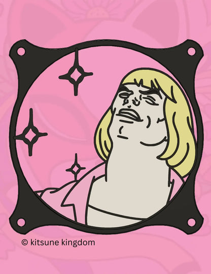 He-Man PC Fan Cover: Masters of the Universe, Heroic Decor