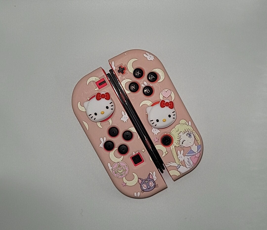 Hello Kitty Nintendo Switch Grips Set for Joy-Cons - 2 Ergo Accessories