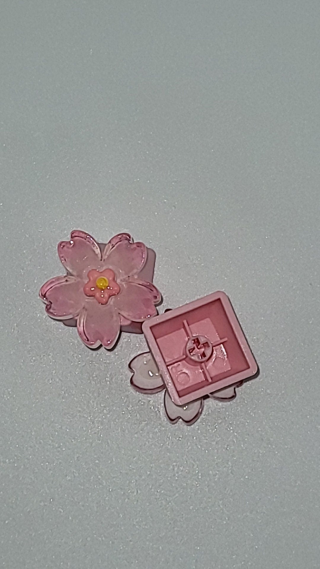 Sakura Cherry Blossom Keycap Set for Mechanical Keyboards