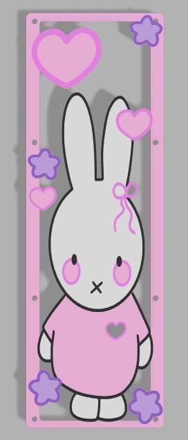 Kawaii Bunny Fan Shroud Set – 120/140mm & 360/420mm Fans