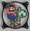 Retro 8-Bit Mario Inspired Fan Shroud Set – Fits 120/140mm, 360/420mm Horizontal & Vertical